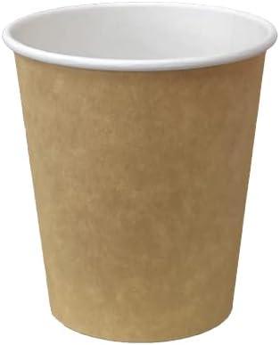Paper Cups - 【在庫限即納】尚美堂 紙ECOップ 未晒(100個入)18550 5オンス【XEK0901】