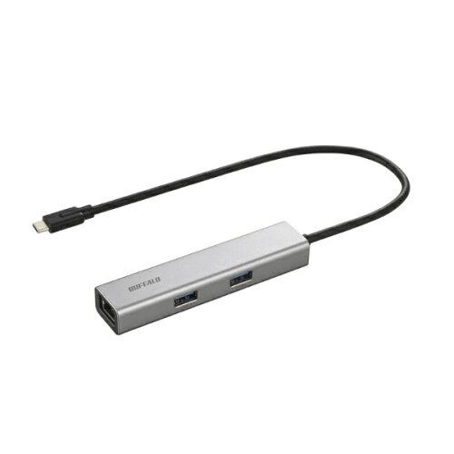 BUFFALO バッファロー LUD-U3-CU301SV USB-Cドッキングステーション5ポートPD非対応 SV(LUD-U3-CU301SV)