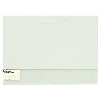 KOKUYO コクヨ クリヤーホルダー〈2ポケット エンベロープ〉A4横透明 (フ-5770T)