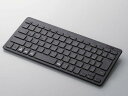 ELECOM エレコム Bluetoothミニキーボード/パンタグラフ式/薄型/マルチOS/ブラック(TK-FBP100BK)