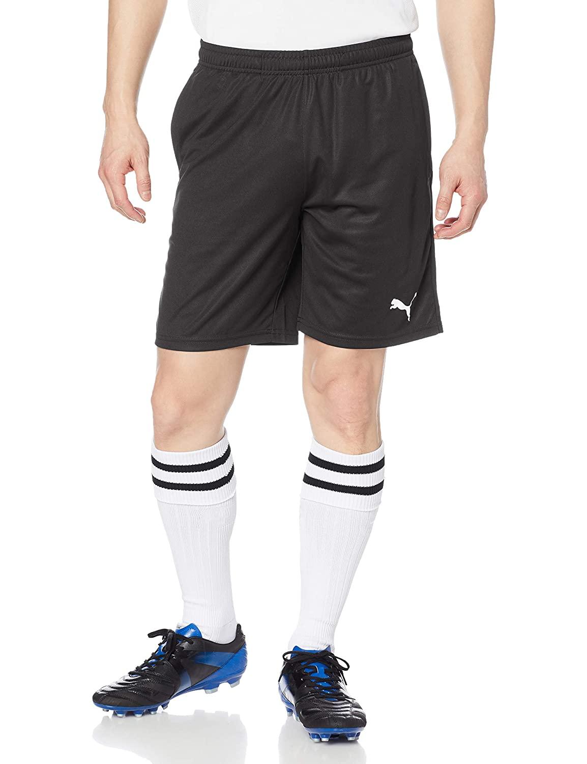 PUMA プーマ TEAMRISE_トレーニングショーツ (657648) [色 : PUMA_BLK-PU] [サイズ : L]