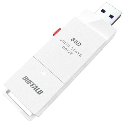BUFFALO Хåե PCб USB3.2(Gen2)TVϿ ƥå TypeC°(SSD-SCT500U3-WA)