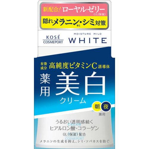 コーセーコスメポート モイスチュアマイルドホワイトクリーム55G × 36点【入数:36】