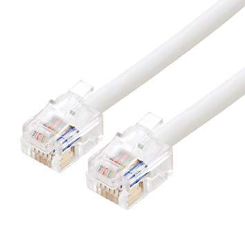 ナカバヤシ ミヨシ MCO 電話機コード 6極6芯 10m 白 DC-610/WH DC-610/WH