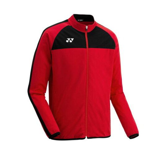 YONEX ヨネックス ユニトレーニングトップ (FW5007) [色 : レッド_______R] [サイズ : L]