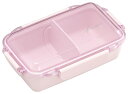 OSK(オーエスケー) ≪新商品≫【DISH UP LUNCH】 弁当箱 ランチボックス(仕切付) 抗菌<日本製> (143755)【入数:30】