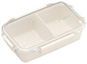OSK(オーエスケー) ≪新商品≫【DISH UP LUNCH】 弁当箱 ランチボックス(仕切付) 抗菌<日本製> (143830)【入数:30】