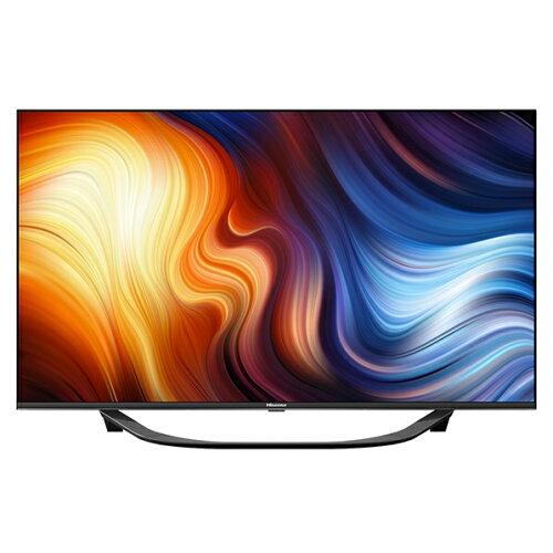 HISENSE ハイセンス 43V型 4Kチューナー内蔵 液晶 テレビ 43U7H 倍速パネル搭載 ネット動画対応 3年保証 2022年モデル ブラック