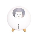 MEUS コンパクト卓上加湿器 SORA猫 (P1-20XQ-WH)