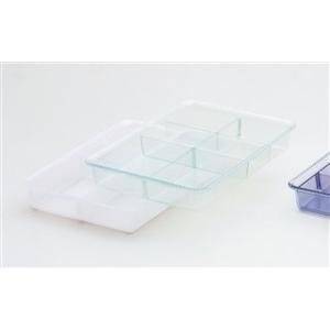 喜田アイデア 喜田 K-1 スケルトンタイプロットケース パステルホワイト