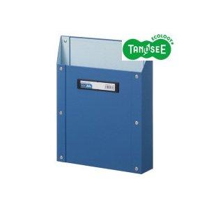 大塚商会 マグネットボックス(貼り表紙) A4縦型 青 TSMBA4S-B