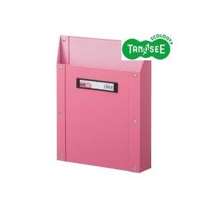 大塚商会 マグネットボックス(貼り表紙) A4縦型 ピンク TSMBA4S-P