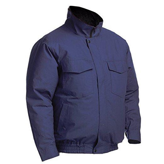 リンクサス 長袖ワークブルゾン(綿100%) ブルー LX-6700WB L