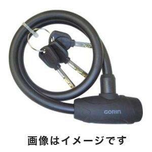 サギサカ GR ウェーブワイヤー錠 227W 60cm BK【沖縄・離島への配送不可】