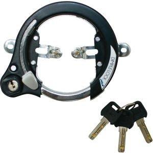 サギサカ 前挿しディンプルリング錠 BK【沖縄・離島への配送不可】