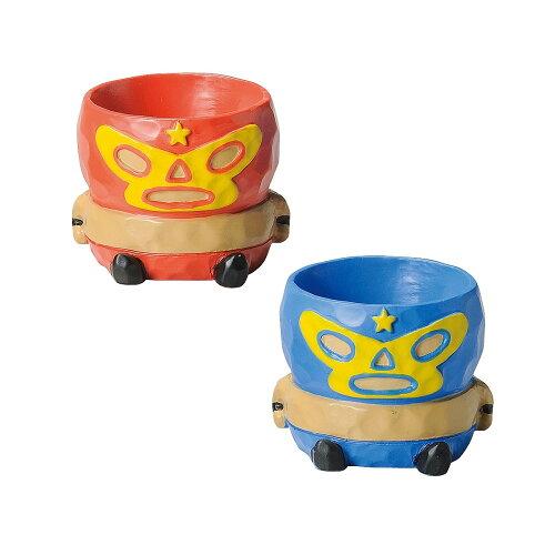 ケー・イー・アイ ミニミニレジンポットアソート メキシカンレスラー (3998S)【入数:6】