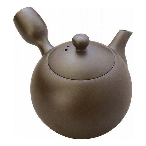 スズ木 萬古焼 正規作 丸無地 1.5号急須(木箱入)