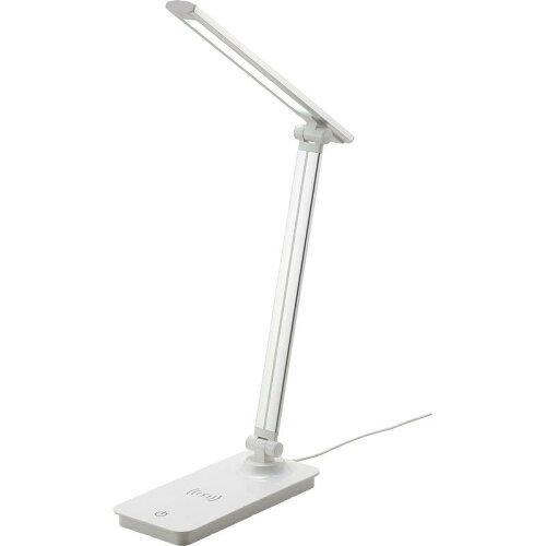 メーカーオリジナル ワイヤレス充電機能付卓上ライト 6182-23