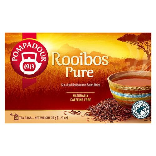 &nbsp;メーカー&nbsp;日本緑茶センター&nbsp;商品カテゴリ&nbsp;茶葉・粉末ティー＞ルイボスティー&nbsp;発送目安&nbsp;2日〜3日以内に発送予定（土日祝除）&nbsp;お支払方法&nbsp;銀行振込・クレジットカード&nbsp;送料&nbsp;送料無料&nbsp;特記事項&nbsp;&nbsp;その他&nbsp;生産地:ドイツ、ストレート:南アフリカ、サイズ:【10TB】内容量:17.5g(1.75g×10袋)単品:D40×W70×H150バンド掛け(6入):D120×W140×H150外箱(12入):D255×W170×H170【20TB】内容量:35g(1.75g×20袋)単品:D79×W69×H127外箱(10入):D385×W165×H170賞味期限:3年、素材:【ストレート】ノンカフェイン・無香料 ルイボス【スウィートオレンジ】ノンカフェイン ルイボス、スウィートブラックベリーリーフ、オレンジピール/香料【キャラメル】ノンカフェイン ルイボス、スウィートブラックベリーリーフ/香料【ピーチ&パッションフルーツ】ノンカフェイン ルイボス/香料、 ◆ 【ポンパドール】ルイボスティー カフェインゼロ