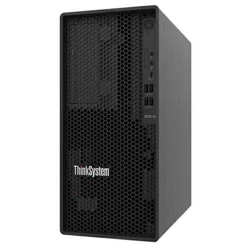 ThinkSystem ST50 V2(SATA)/XeonE-2324G(4) 3.10GHz-3200MHz/PC4-25600 16.0GB/SSD SATA 1.9TB(960×2)/Win2022-STD(PRE)(64bit)/タワー/DVD-RW/DPtoVGA/POW(300W)/1年(7D8K1007JP)