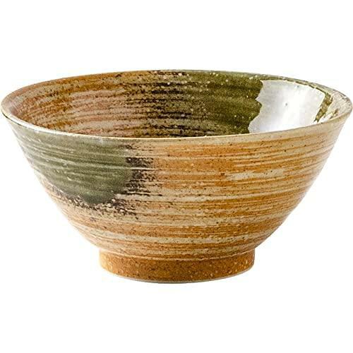 Ramen Bowls - MINORUTOKI みのる陶器 ≪メーカー取寄≫【玉響-たまゆら-】大地 135手引反和丼[日本製 美濃焼 陶器 食器] (a01194965583030850)【入数:10】