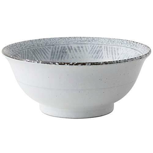 ≪メーカー取寄≫三島 粉引 6.3寸高台丼 [日本製 美濃焼] (s09204965583817154)【入数:10】