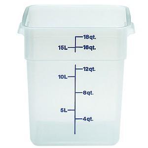 CAMBRO (キャンブロ) キャンブロ　角型フードコンテナー　半透明18SFSPP【AHC386】