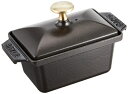 STAUB ストウブ ストウブ ハーフテリーヌ40509-571 黒【RST5101】