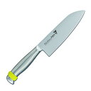 富士カトラリー Narihira PRO シリコンリング付オールステンレス 三徳165mm (2350958)【入数:36】
