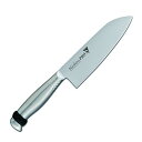 富士カトラリー Narihira PRO シリコンリング付オールステンレス 三徳165mm (2350962)【入数:36】
