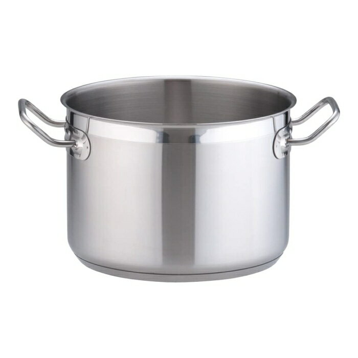 TKG テイケイジイ 遠藤商事 TKG　PRO（プロ）半寸胴鍋（蓋無）22cm【AHV6422】