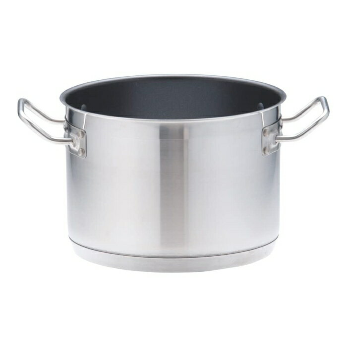 TKG テイケイジイ 遠藤商事 TKG PRO（プロ）エクスカリバー半寸胴鍋（蓋無）22cm【AHV6522】