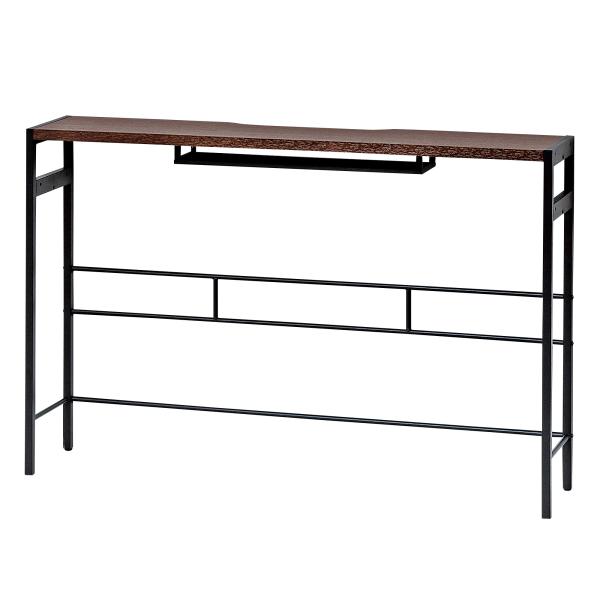 KUROSHIO クロシオ 【23416】 デュアルモニターテーブル ブラウン 【北海道、沖縄、離島配達不可】