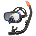 Tabata(タバタ) リーフツアラー(REEF TOURER) シュノーケリング シュノーケル マスク スノーケル 大人用 2点セット シリコーン製 ブラック...