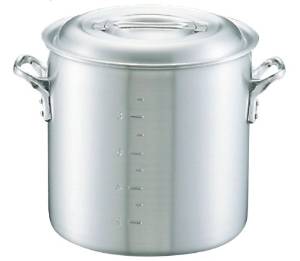 中尾アルミ製作所 アルミ キング 寸胴鍋(目盛付)15cm 84600 1個