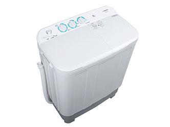 【MAXZEN(マクスゼン)】二槽式洗濯機(6.0kg/ホワイト) JW60KS01