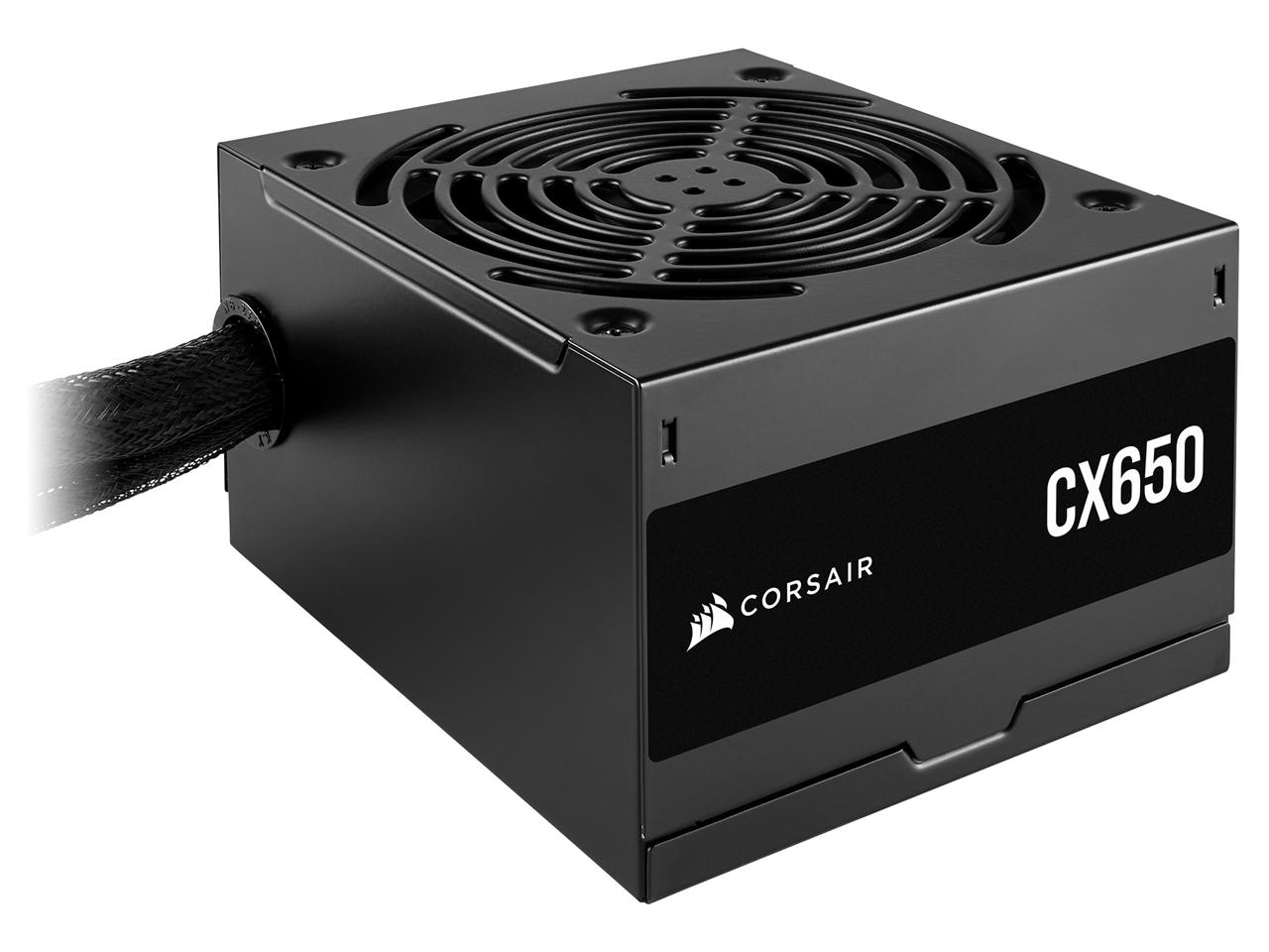 &nbsp;メーカー&nbsp;Corsair&nbsp;商品カテゴリ&nbsp;PCパーツ＞電源ユニット&nbsp;発送目安&nbsp;1週間以内に発送予定&nbsp;お支払方法&nbsp;銀行振込・クレジットカード&nbsp;送料&nbsp;送料無料&nbsp;特記事項&nbsp;&nbsp;その他&nbsp;※※※※※※※※※※※※※※※※※ 仕様 ※※※※※※※※※※※※※※※※※対応規格 ATX電源容量 650 WPFC ○1Wあたりの価格 11 円80PLUS認証 BRONZEETA認証 SILVERLAMBDA認証 STANDARD++メインコネクタ 24ピンCPU用コネクタ 4+4ピンATX/EPS x1PCI Expressコネクタ 6+2ピンx2SATA 3 個ペリフェラル 2 個サイズ 150x125x86 mm重量 1.9 kg