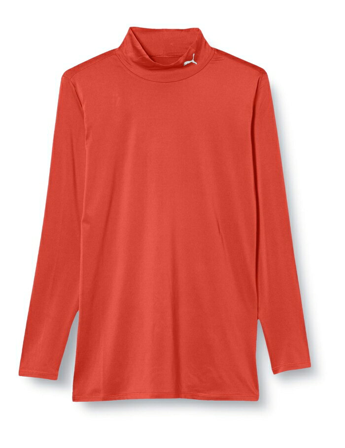 PUMA プーマ コンプレッション_モックネック_LS_シャツ (656331) [色 : 01PUMA_RED-P] [サイズ : 4XL]