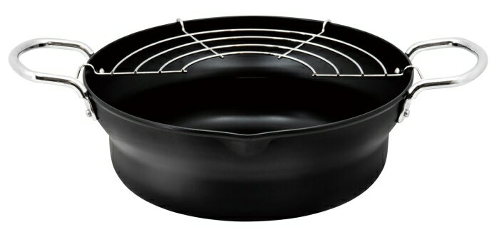 和平フレイズ カラリーズ IH対応段付両手天ぷら鍋24cm RB-2764 (1026600)【入数:12】