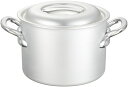 TKG テイケイジイ 遠藤商事 エコクリーン アルミ マイスター半寸胴鍋18cm【AEK0701】