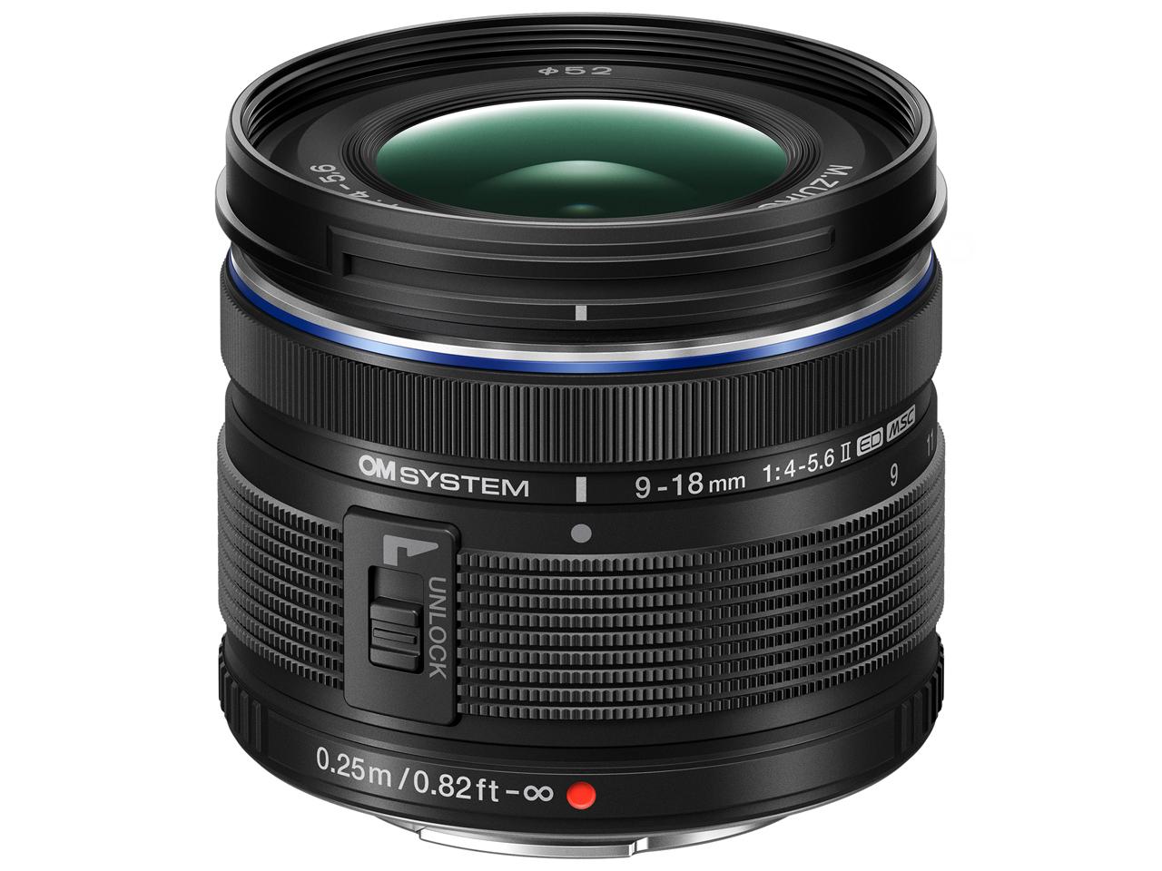 OMデジタルソリューションズ OM ED 9-18MM F4-5.6IIBK