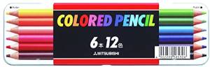 ミツビシ 色鉛筆12ショク(K51212C)「単位:コ」