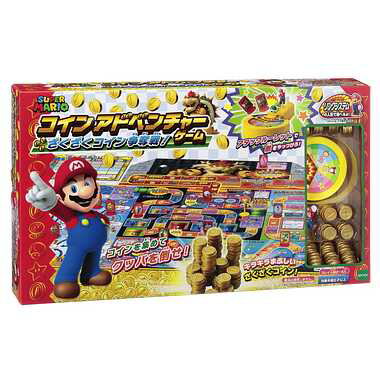 エポック社 スーパーマリオ コインアドベンチャーゲーム ざくざくコイン争奪戦!
