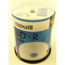 マクセル maxell 録画用BD-R 1回録画用 地上デジタル180分 BSデジタル130分 4倍速対応 IJP対応ホワイト(ワイド印刷) 100枚 スピンド...