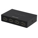 グリーンハウス HDMIスプリッター HDMI分配器 4K 1入力4出力 FireTVStick/FireTV/AppleTV/PS4/PS5/Nintendo...