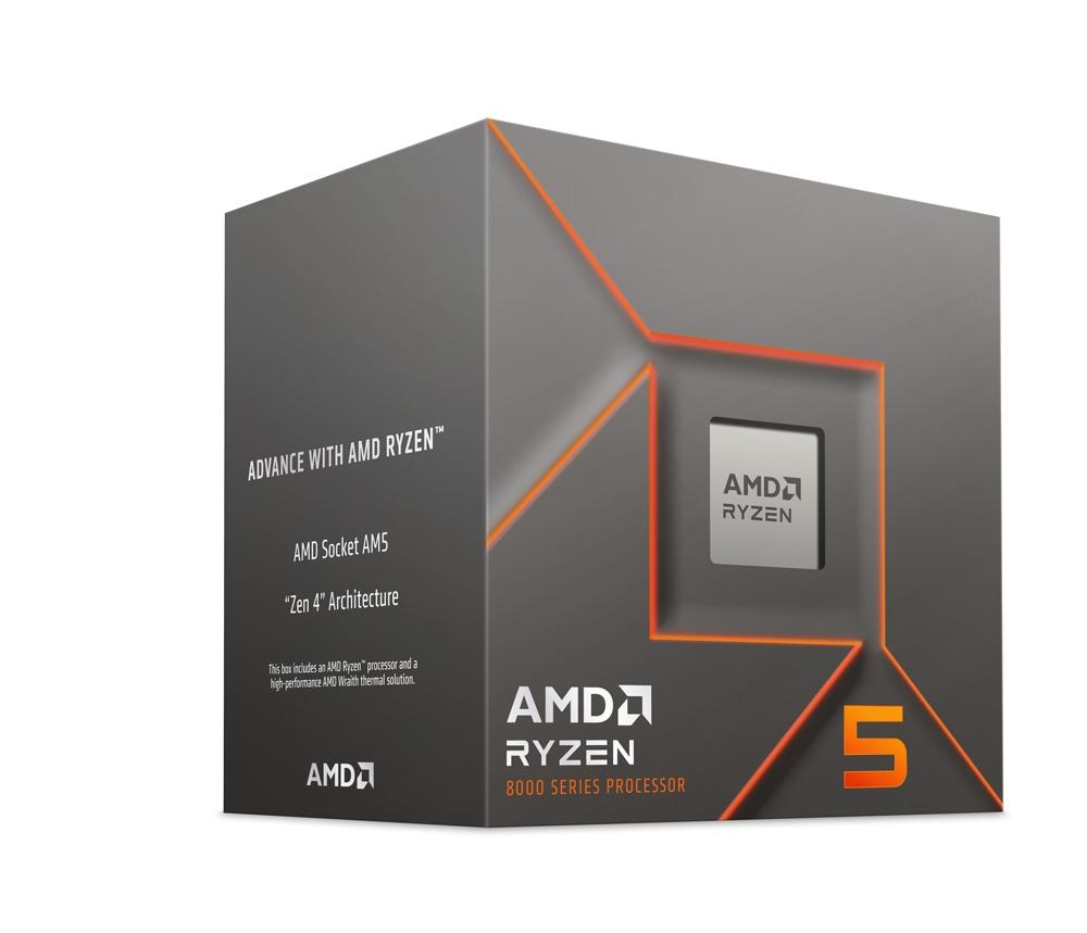 AMD Ryzen 5 8400F With Wraith Stealth Cooler (6C/12T.4.2Ghz.65W) (100-100001591BOX)
