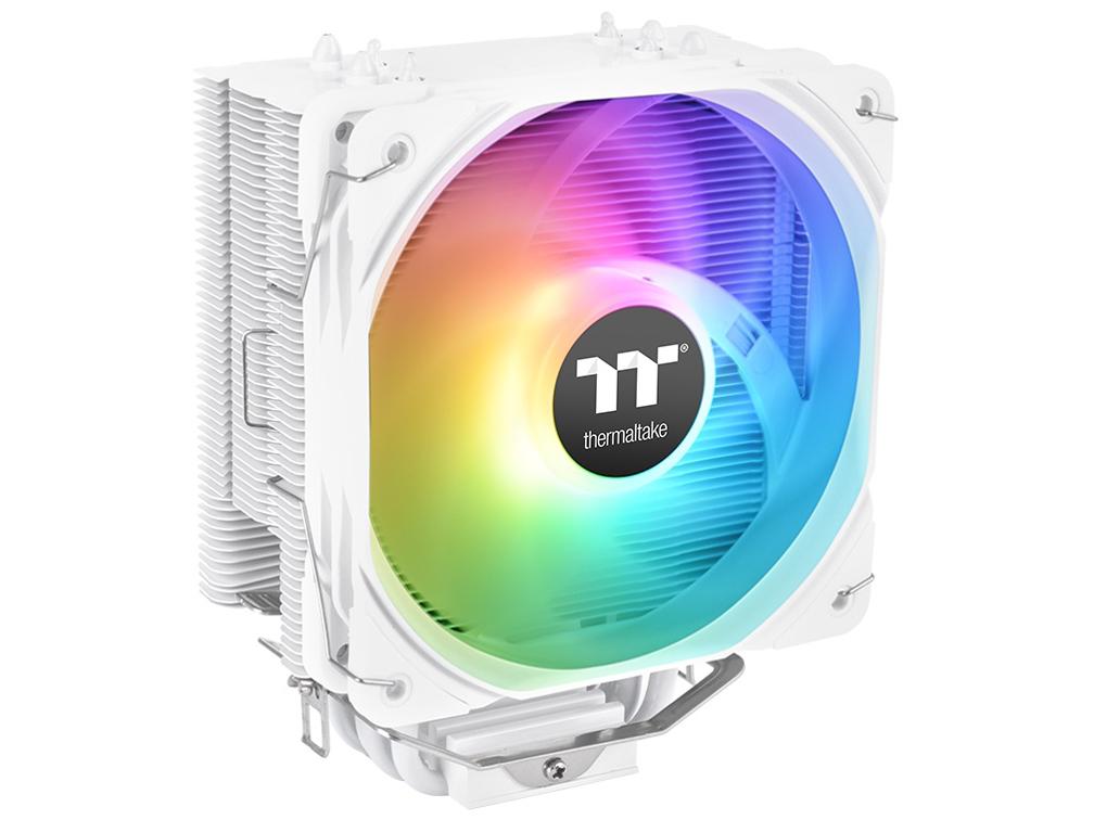Thermaltake CLP116AL12SWA CPUクーラー 120mmファン [LGA1700/1200/1156/1155/1151/1150・AM5/AM4/AM3+/AM3/AM2+/AM2/FM2/FM1] UX200 SE White ホワイト CL-P116-AL12SW-A