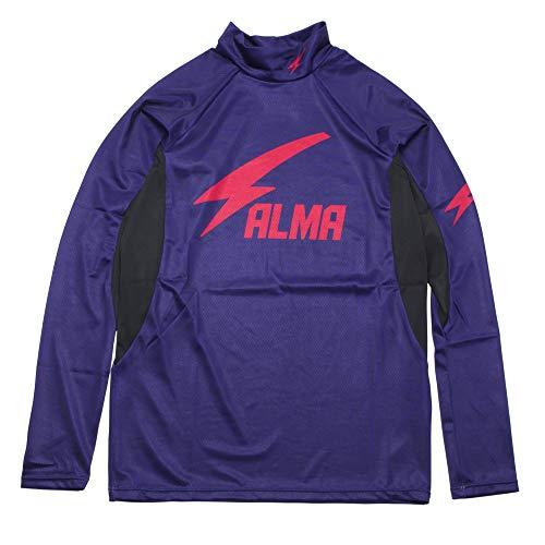 マーシャルワールド サンダー ロングラッシュ ハイネック・XL・紫 ALRH1-XL-PU