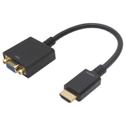 HORIC �ۡ���å� HAVGF-707BB HDMI��VGA�Ѵ������ץ� 15cm HDMI���� to VGA�᥹(HAVGF-707BB)