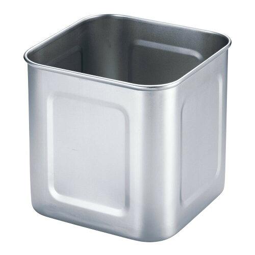 YUKIWA エコノミー　深型　角キッチンポット　本体16．5cm【AKKB507】